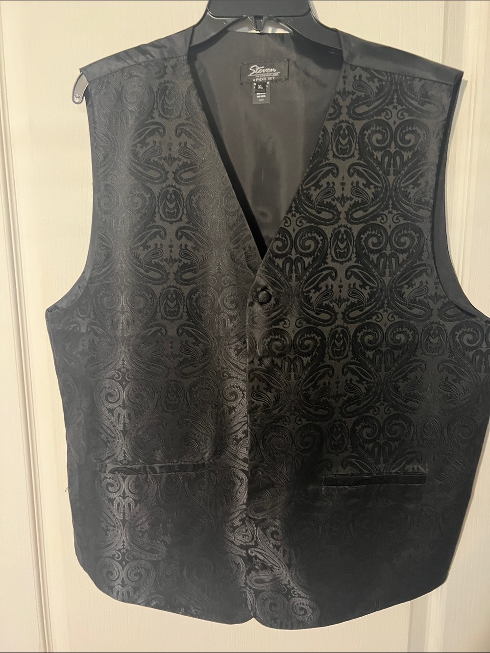 Steven Alan Black Dress Vest